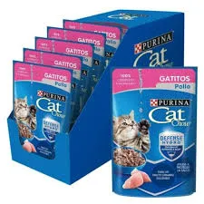 CAT CHOW POUCH GATITOS POLLO
