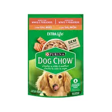 DOG CHOW POUCH RAZA PEQUE&Ntilde;A SALMONa