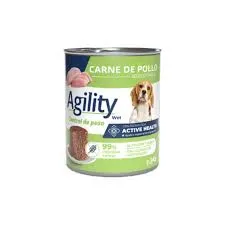 AGILITY LATA PERRO CONTROL DE PESO