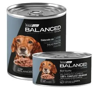 VITAL CAN BALANCED LATA SOUFFLE PERRO SENIOR POLLO