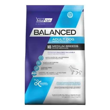 VITAL CAN BALANCED DOG RAZA MEDIANA x20KG