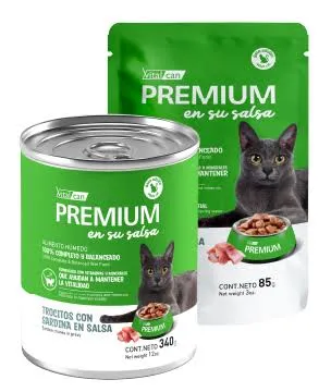 VITAL CAN PREMIUM POUCH TROC SARDINA GATO