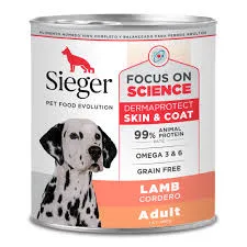 SIEGER LATA PERRO CORDERO