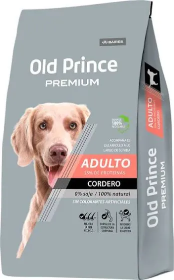OLD PRINCE PREMIUN ADULTO CORDERO X15KG
