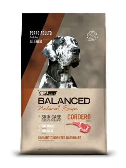 VITAL CAN BALANCED NR DOG CORDERO X15