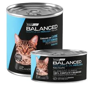 VITAL CAN BALANCED LATA SOUFFLE GATITO MERLUZA