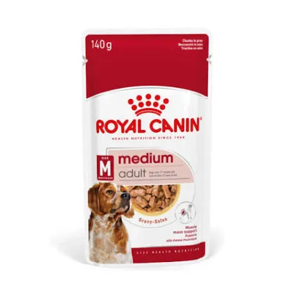 ROYAL CANIN POUCH DOG MEDIUM ADULT