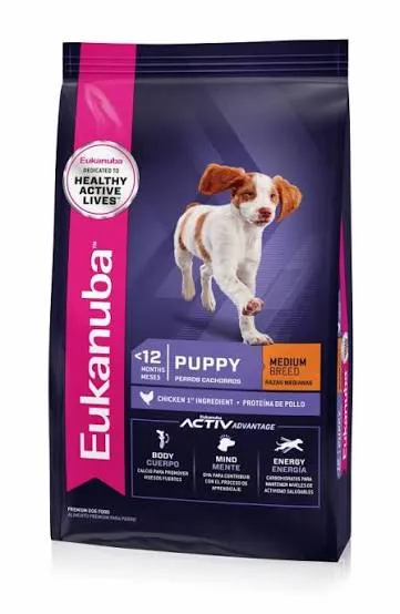 EUKANUBA PUPPY MEDIUM BREED X 15KG