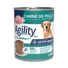 AGILITY LATA PERRO ADULTO +7