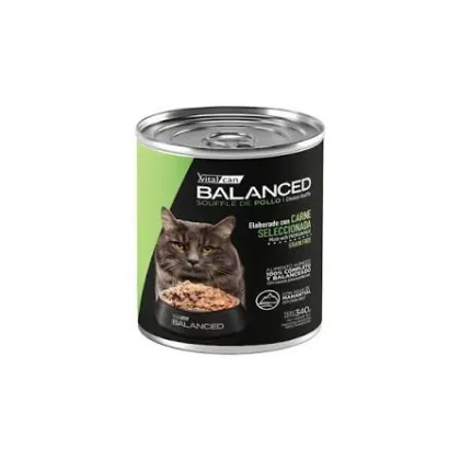 VITAL CAN BALANCED LATA SOUFFLE GATO ADULTO CASTRADO POLLO