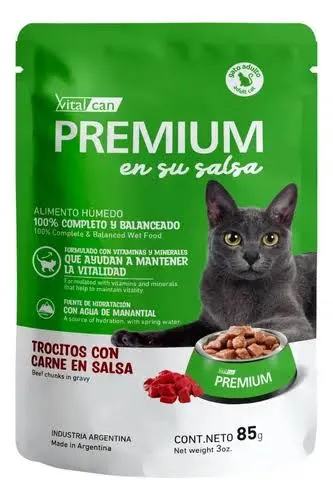 VITAL CAN PREMIUM POUCH TROC POLLO GATO