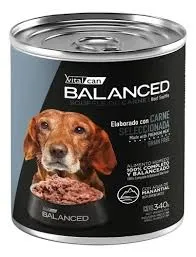VITAL CAN BALANCED LATA SOUFFLE PERRO SENIOR CERDO