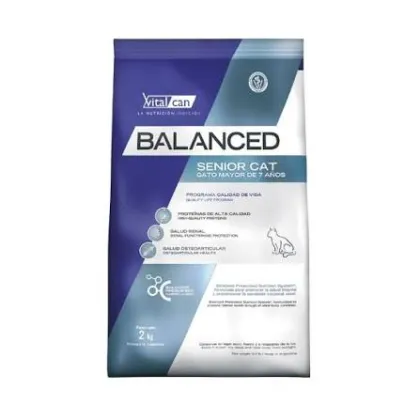 VITAL CAN BALANCED CAT ADULTO SENIOR x2kg