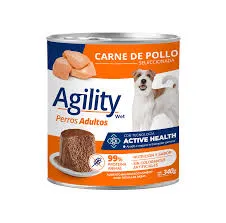AGILITY LATA PERRO POLLO